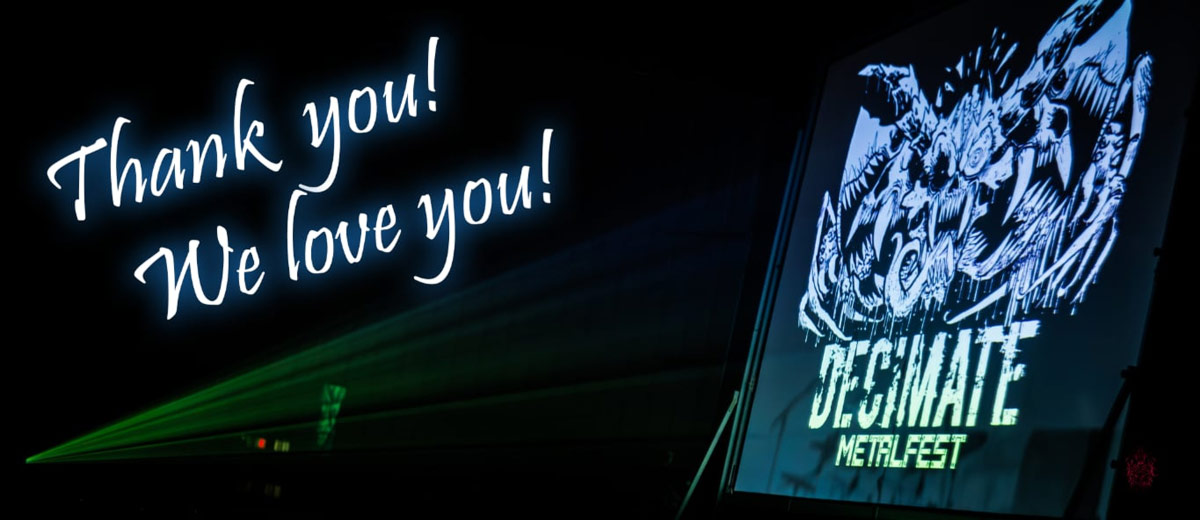 Thank you! We love you!